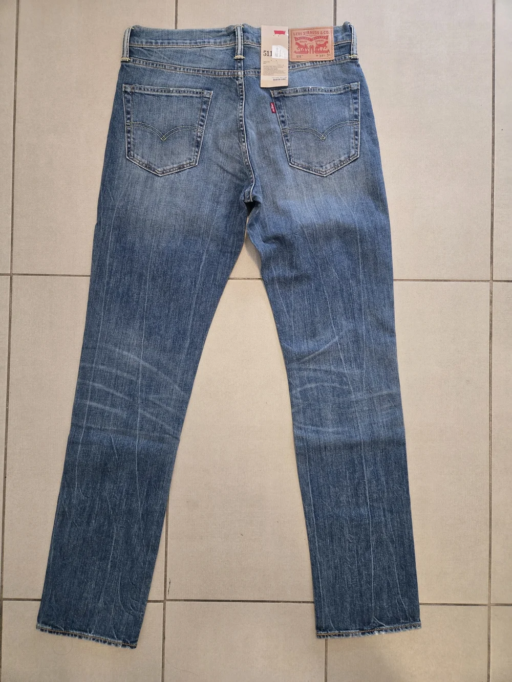 Levis 511 Slim Fit Premium Jeans 34X34 NWT